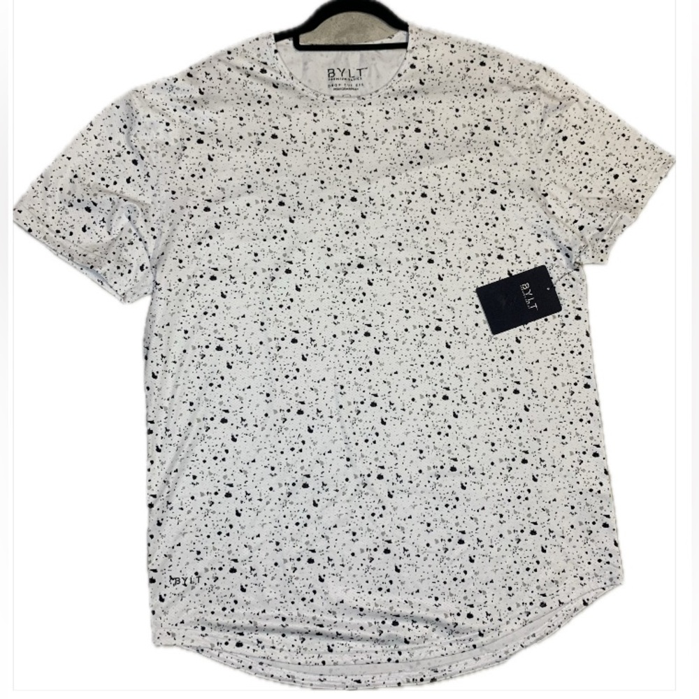 NWT B.Y.L.T Basics Drop cut Short sleeve performance Men’s shirt size xl - Picture 1 of 9